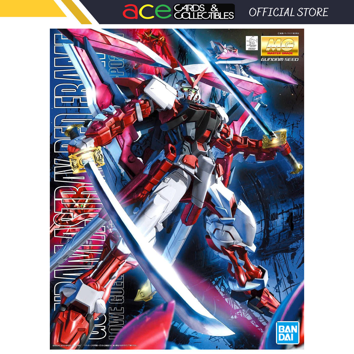 Gunpla MG 1/100 Gundam Astray Red Frame-Bandai-Ace Cards & Collectibles