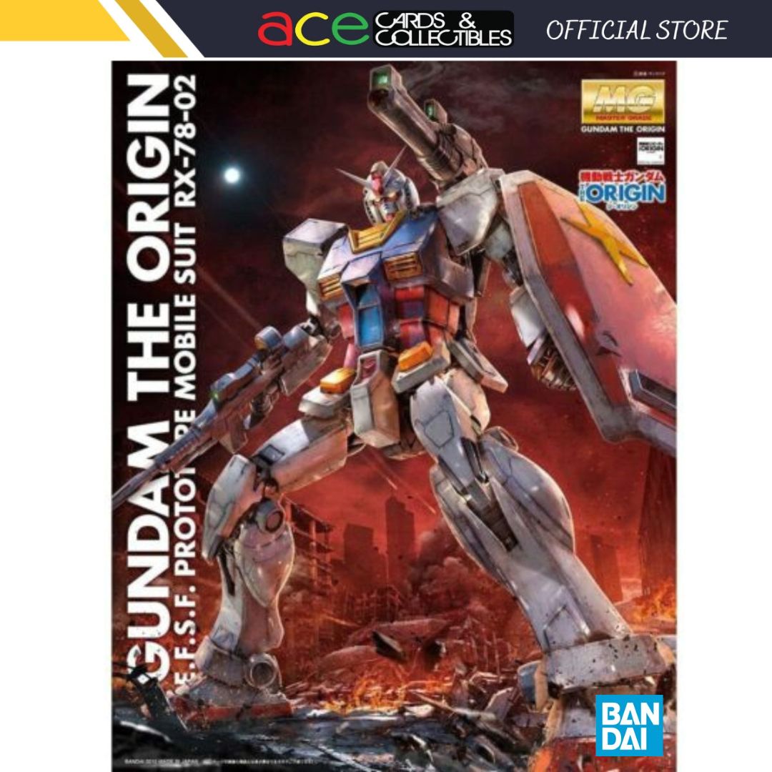 Gunpla MG 1/100 Gundam RX-78-2 (The Origin)-Bandai-Ace Cards &amp; Collectibles