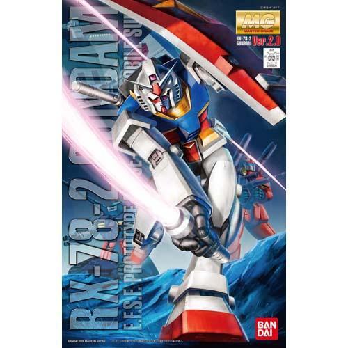 Gunpla MG 1/100 Gundam RX-78-2 Ver 2.0-Bandai-Ace Cards &amp; Collectibles