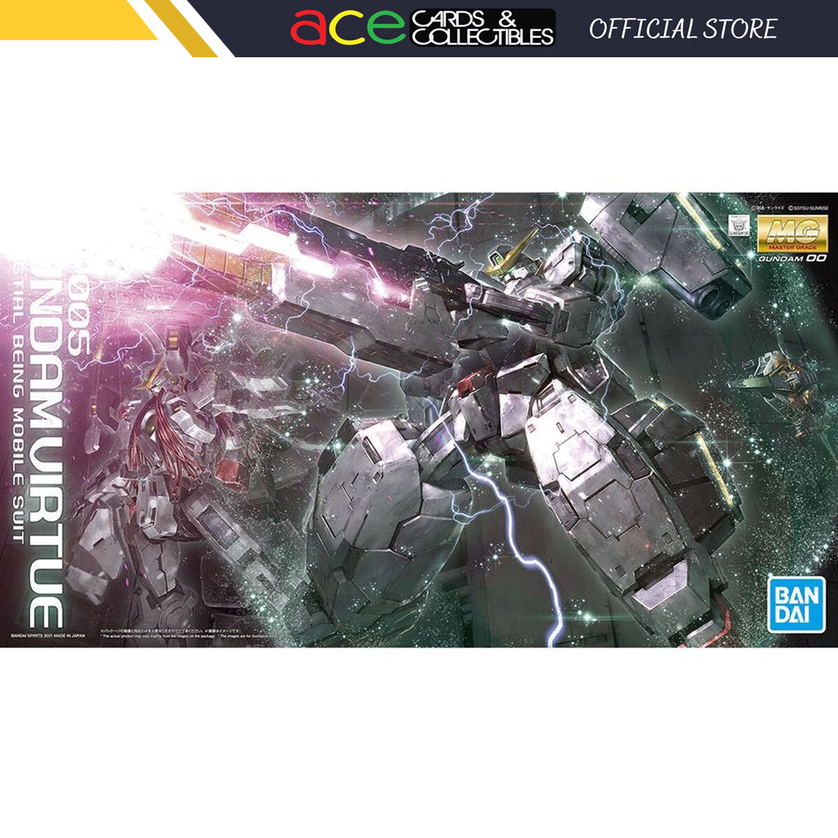 Gunpla MG 1/100 Gundam Virtue (Gundam Model Kits)-Bandai-Ace Cards &amp; Collectibles