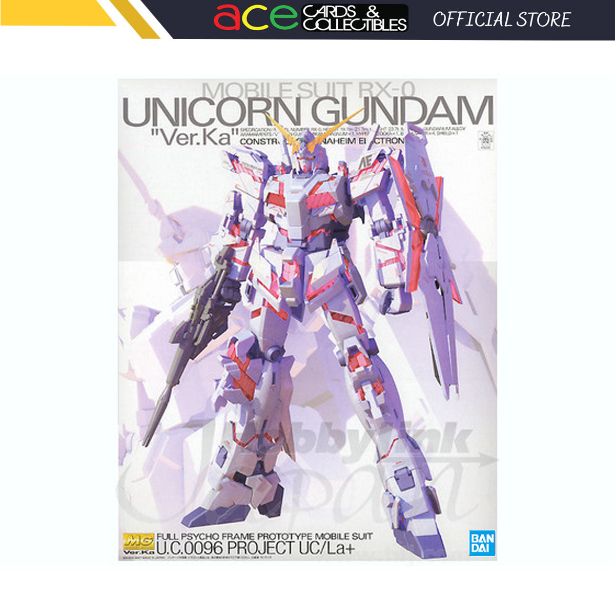 Gunpla MG 1/100 RX-0 Unicorn Gundam Ver.KA-Bandai-Ace Cards &amp; Collectibles