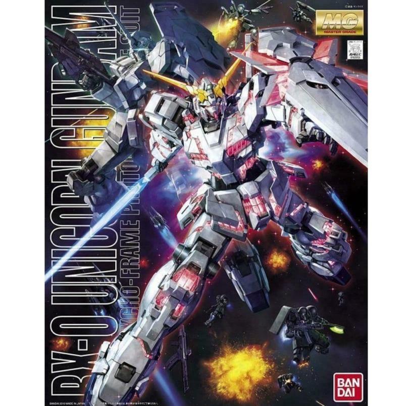 Gunpla MG 1/100 RX-0 Unicorn Gundam-Bandai-Ace Cards &amp; Collectibles