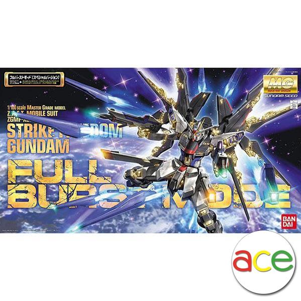 Gunpla MG 1/100 Strike Freedom Gundam Full Burst Mode-Bandai-Ace Cards & Collectibles