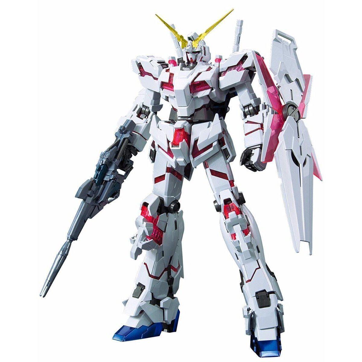 Gunpla MG 1/1000 Unicorn (Red/Green Twin Frame-Titanium Finish)-Bandai-Ace Cards & Collectibles