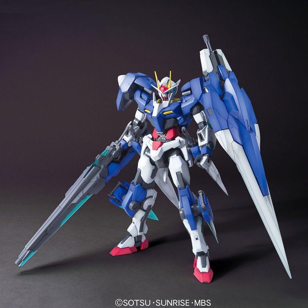 Gunpla MG GN-0000/7S 00 Gundam Seven Sword/G-Bandai-Ace Cards & Collectibles