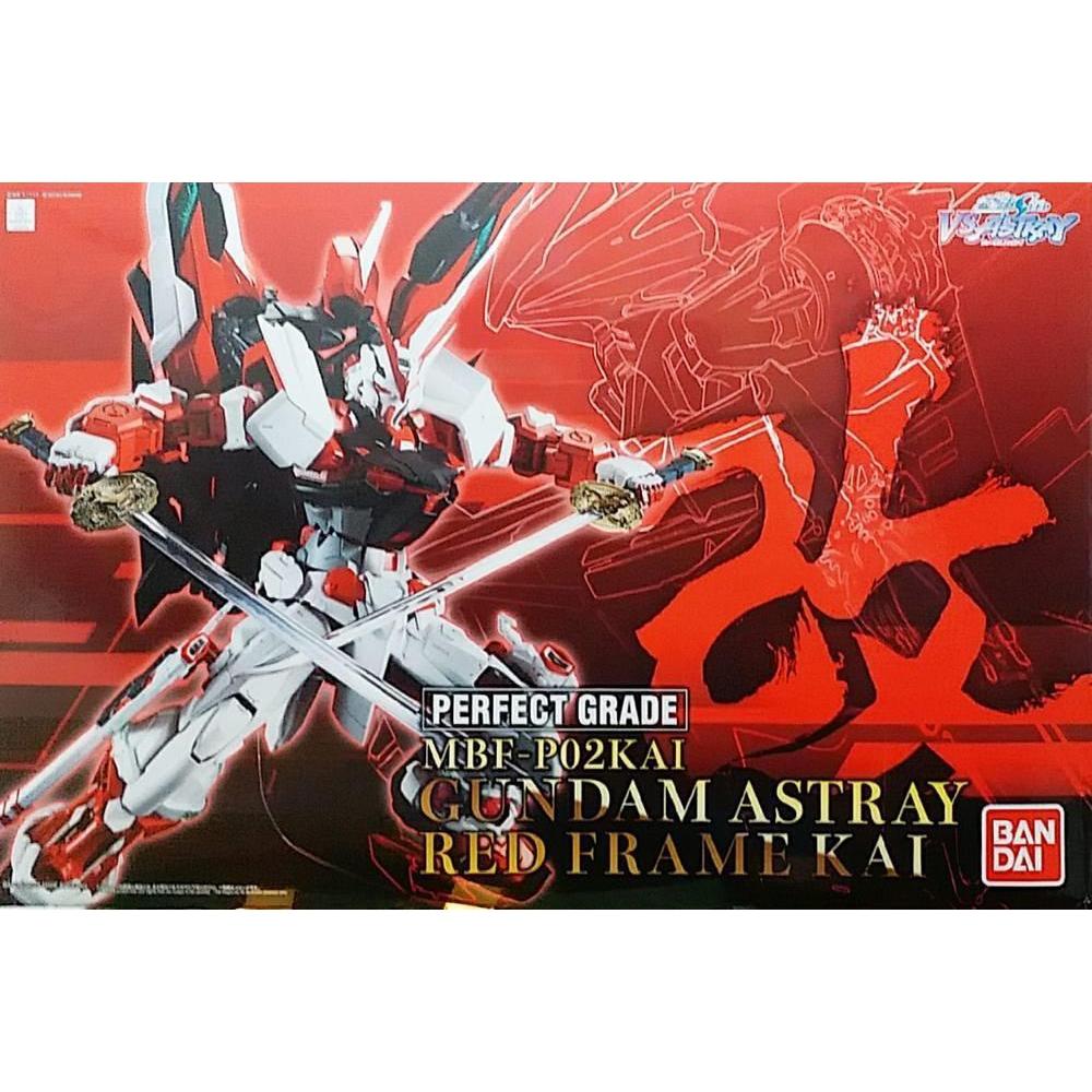 Gunpla PG 1/60 Gundam Astray Red Frame Kai-Bandai-Ace Cards & Collectibles