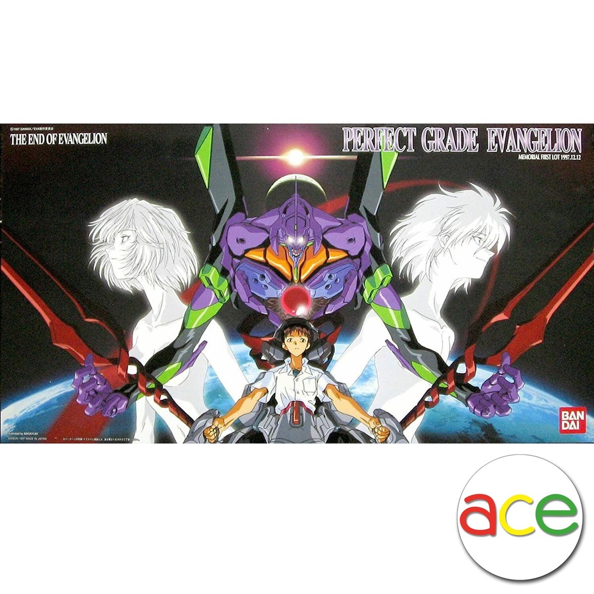 Gunpla PG Evangelion-01-Bandai-Ace Cards &amp; Collectibles