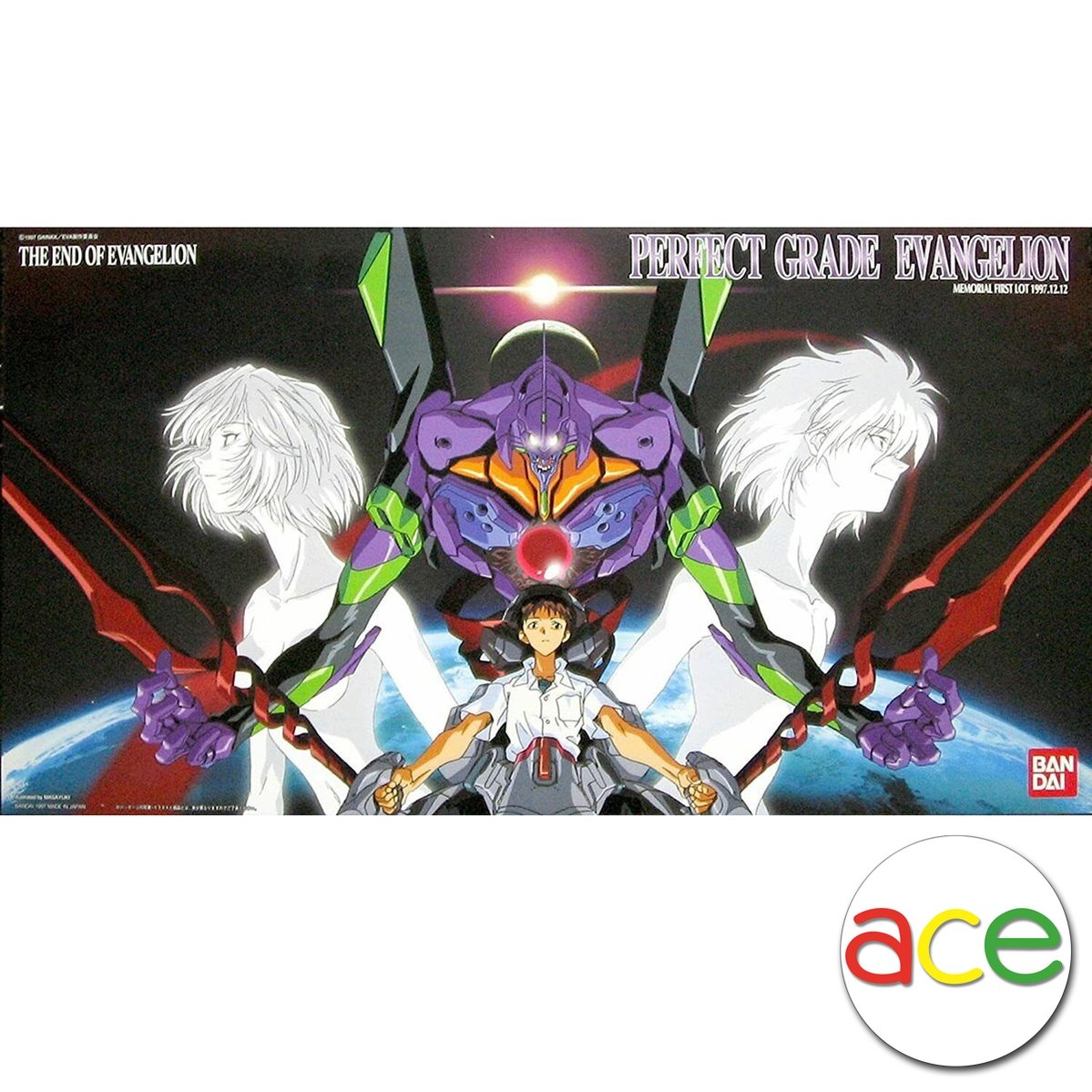 Gunpla PG Evangelion-01-Bandai-Ace Cards & Collectibles