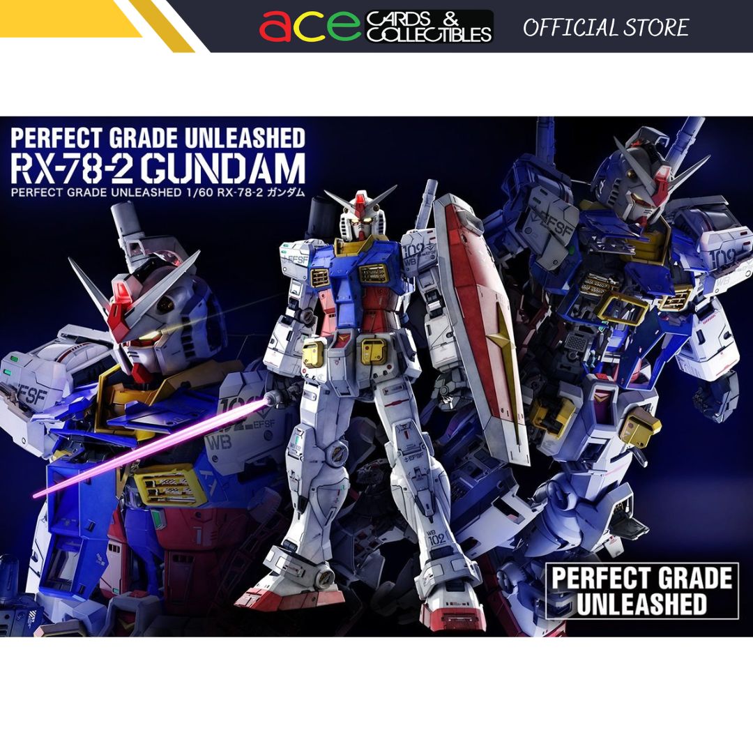 Gunpla PG Unleashed 1/60 RX-78-2 Gundam-Bandai-Ace Cards &amp; Collectibles