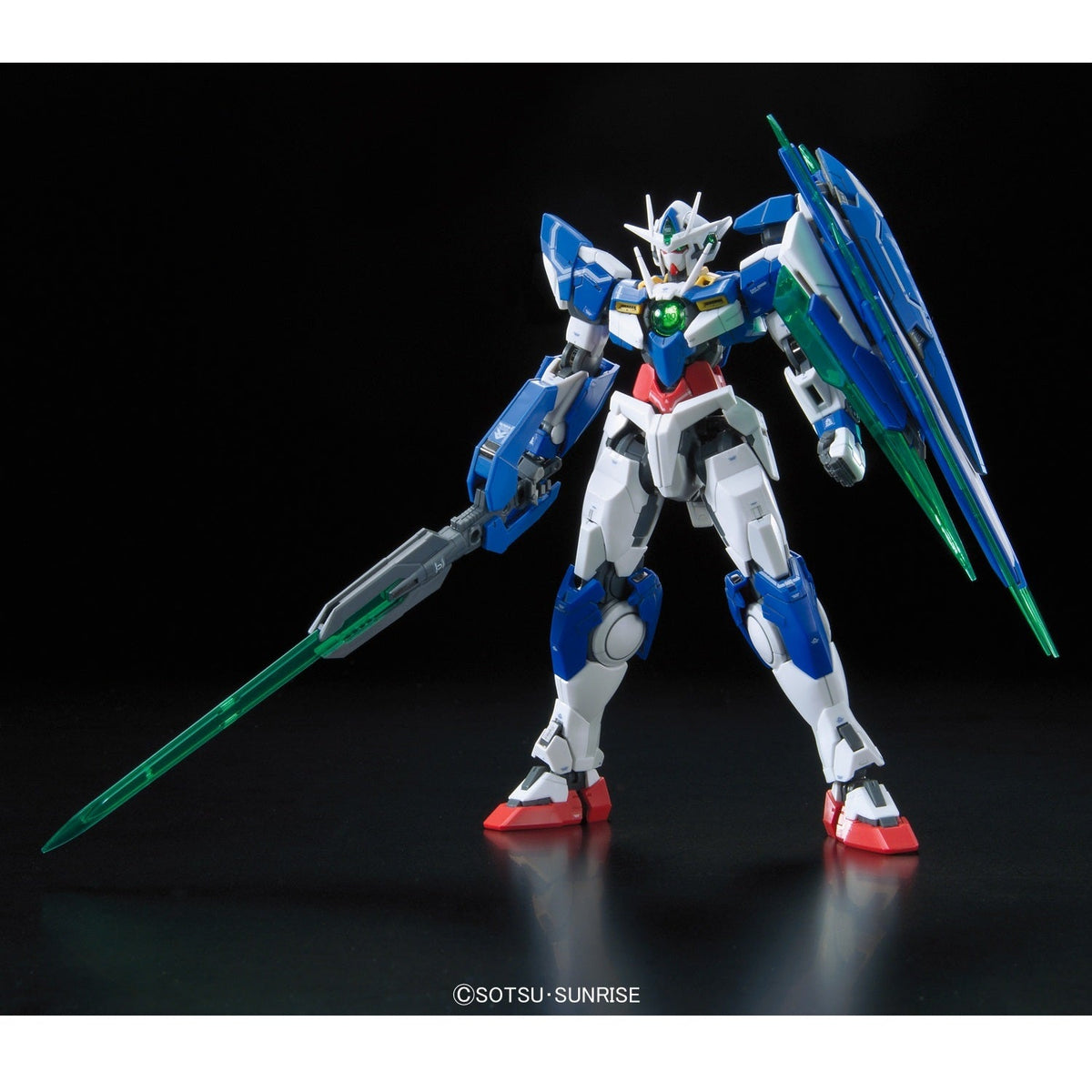 Gunpla RG 1/144 00 QAN[T]-Bandai-Ace Cards & Collectibles