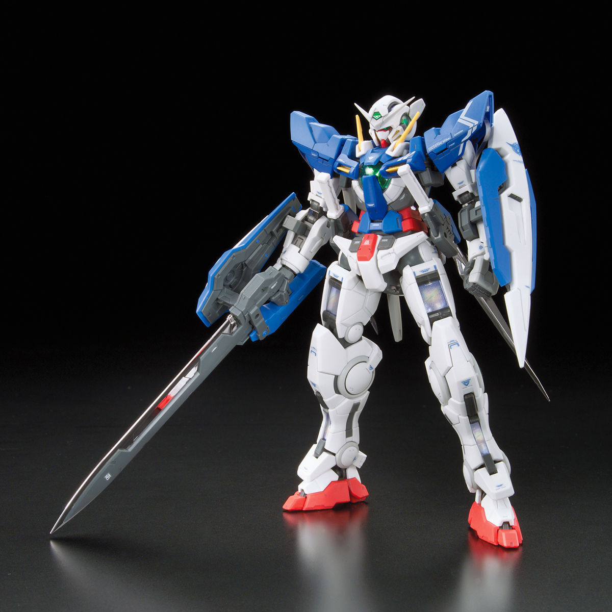 Gunpla RG 1/144 Gundam Exia-Bandai-Ace Cards & Collectibles