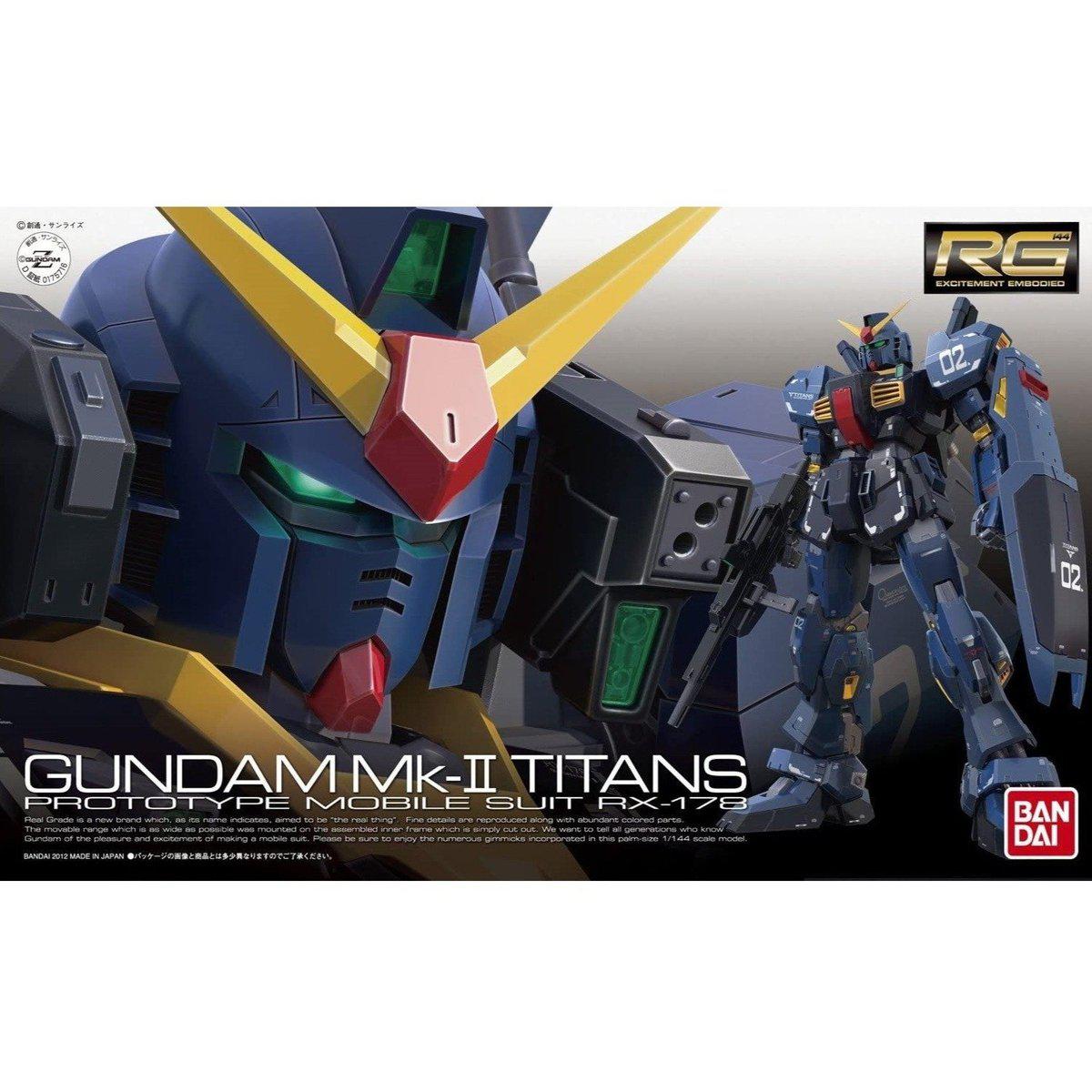 Gunpla RG 1/144 RX-178 Gundam MK-II (Titans)-Bandai-Ace Cards &amp; Collectibles