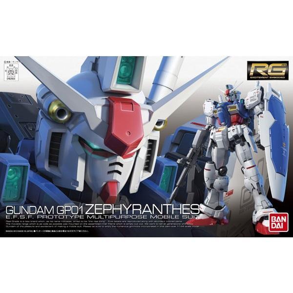 Gunpla RG 1/144 RX-78GP-01 Gundam GP01 Zephyranthes-Bandai-Ace Cards & Collectibles