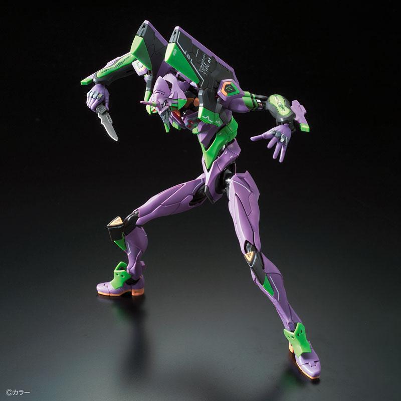 Gunpla RG Evangelion Unit-01 Multipurpose Humanoid Decisive Weapon, Artificial Human-Bandai-Ace Cards &amp; Collectibles