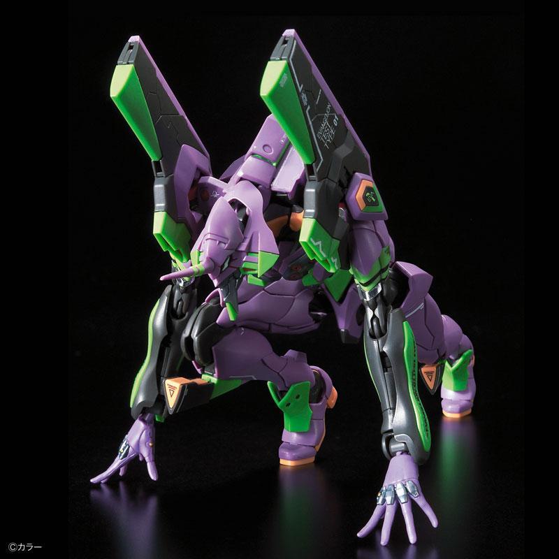 Gunpla RG Evangelion Unit-01 Multipurpose Humanoid Decisive Weapon, Artificial Human-Bandai-Ace Cards &amp; Collectibles