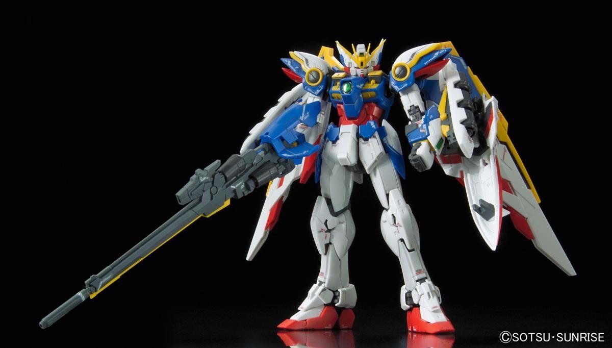 Gunpla RG XXXG-01W Plastic Model Kit Wing Gundam EW-Bandai-Ace Cards & Collectibles