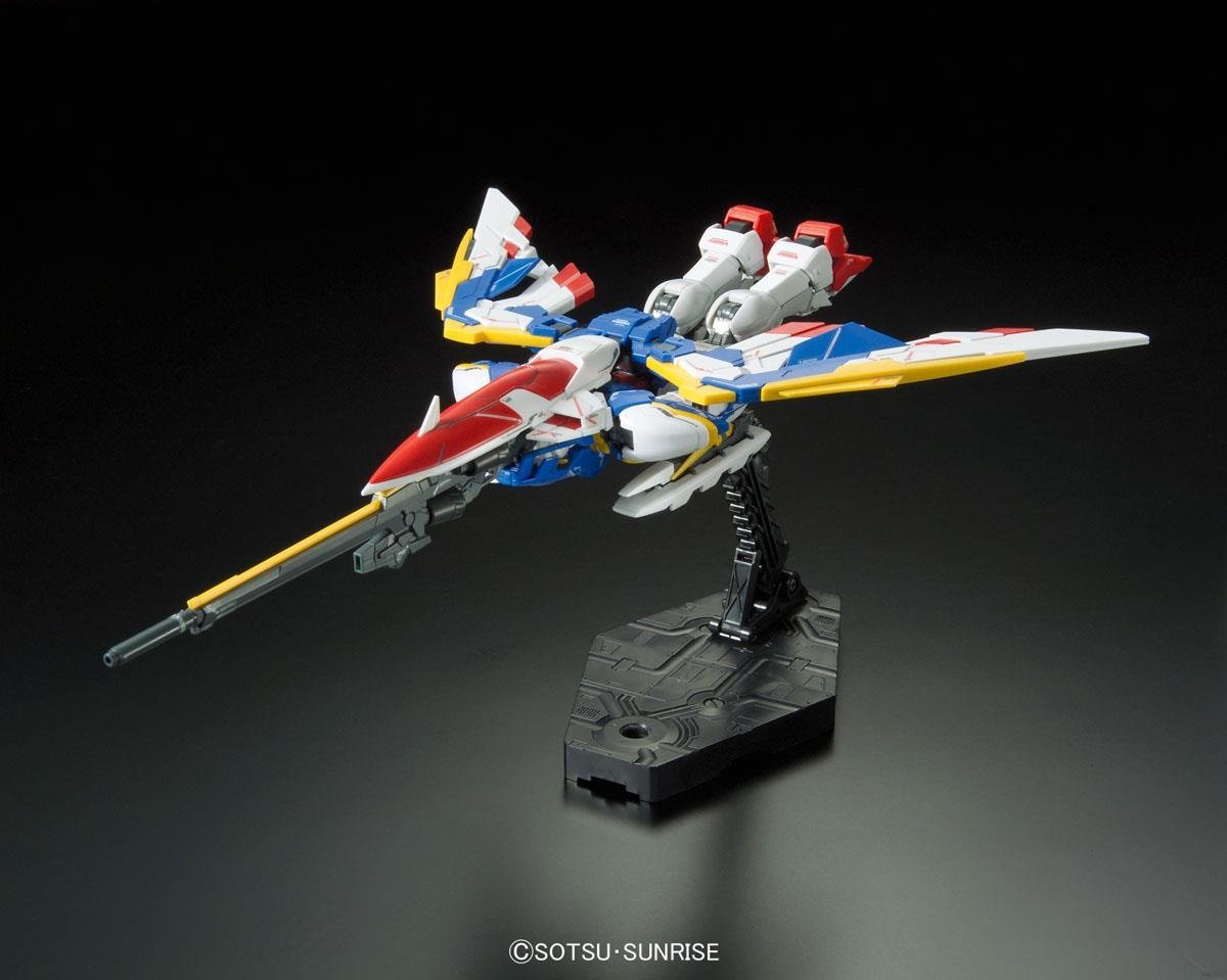 Gunpla RG XXXG-01W Plastic Model Kit Wing Gundam EW-Bandai-Ace Cards & Collectibles