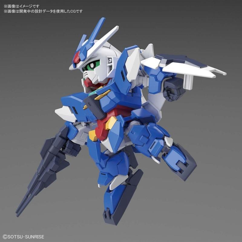 Gunpla SD Gundam Cross Silhouette Earthree Gundam-Bandai-Ace Cards &amp; Collectibles