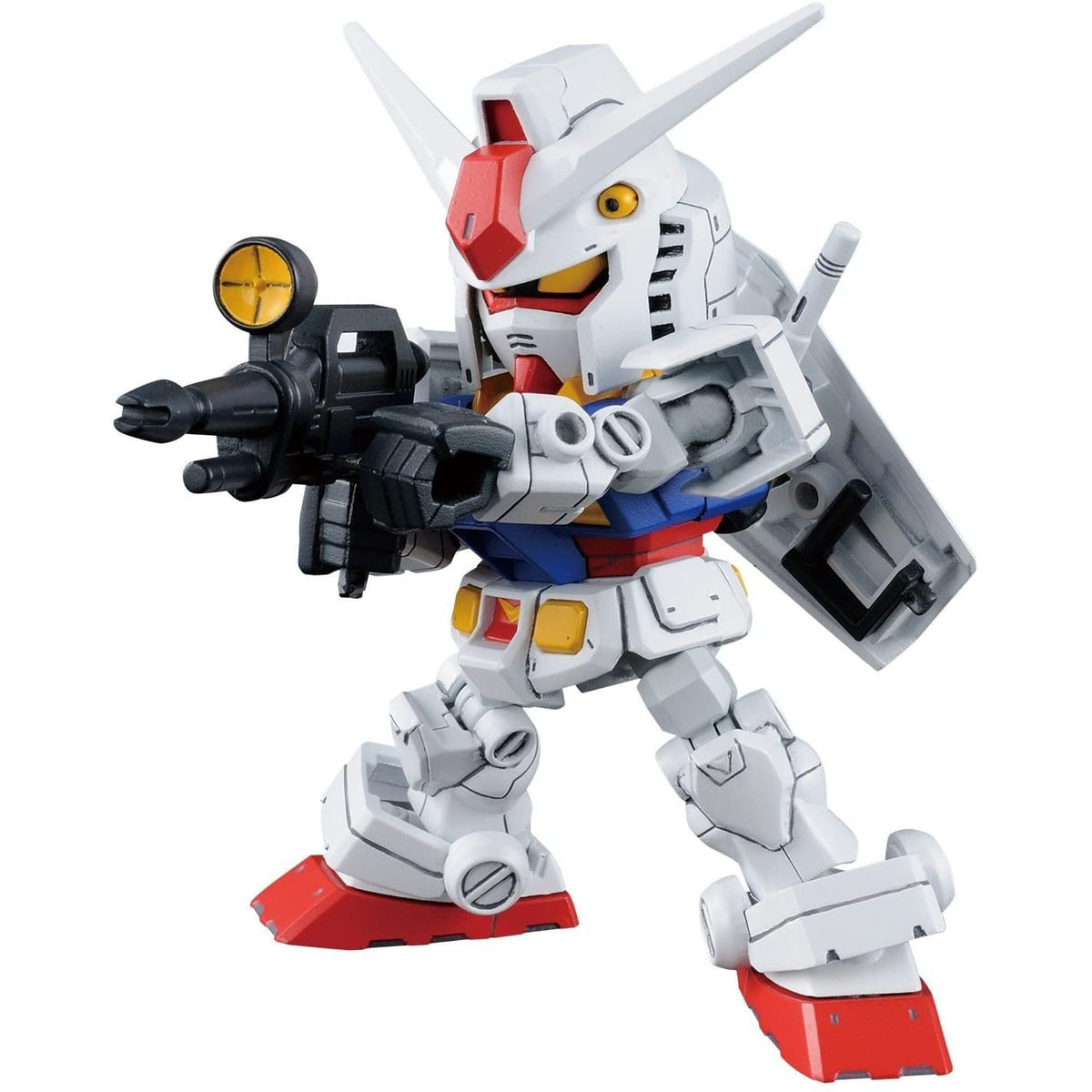 Gunpla SD Gundam Cross Silhouette RX-78-2 &amp; Cros Silhouette Frame Set-Bandai-Ace Cards &amp; Collectibles