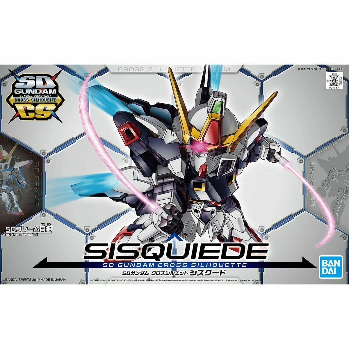 Gunpla SD Gundam Cross Silhouette Sisquiede-Bandai-Ace Cards &amp; Collectibles