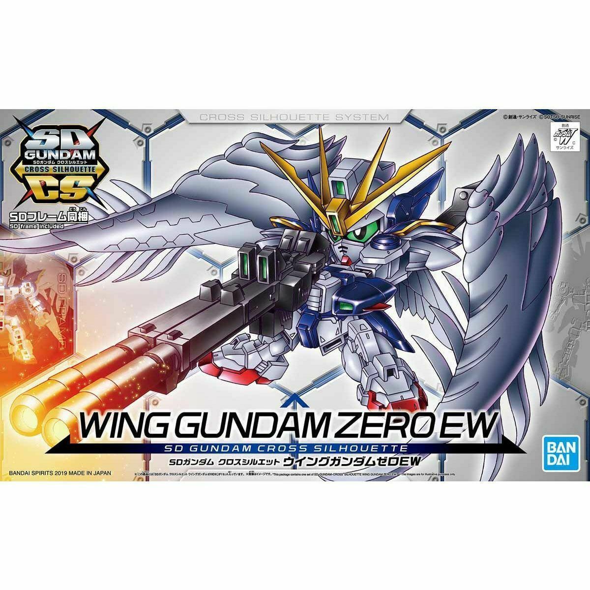 Gunpla SD Gundam Cross Silhouette Wing Gundam Zero EW-Bandai-Ace Cards & Collectibles