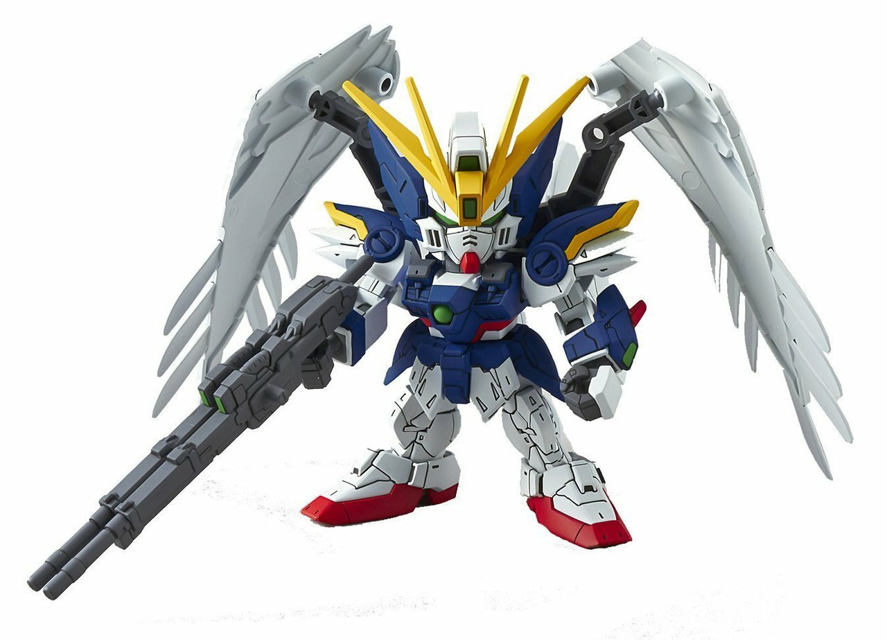 Gunpla SD Gundam EX-Standard 004 Wing Gundam Zero (EW)-Bandai-Ace Cards & Collectibles