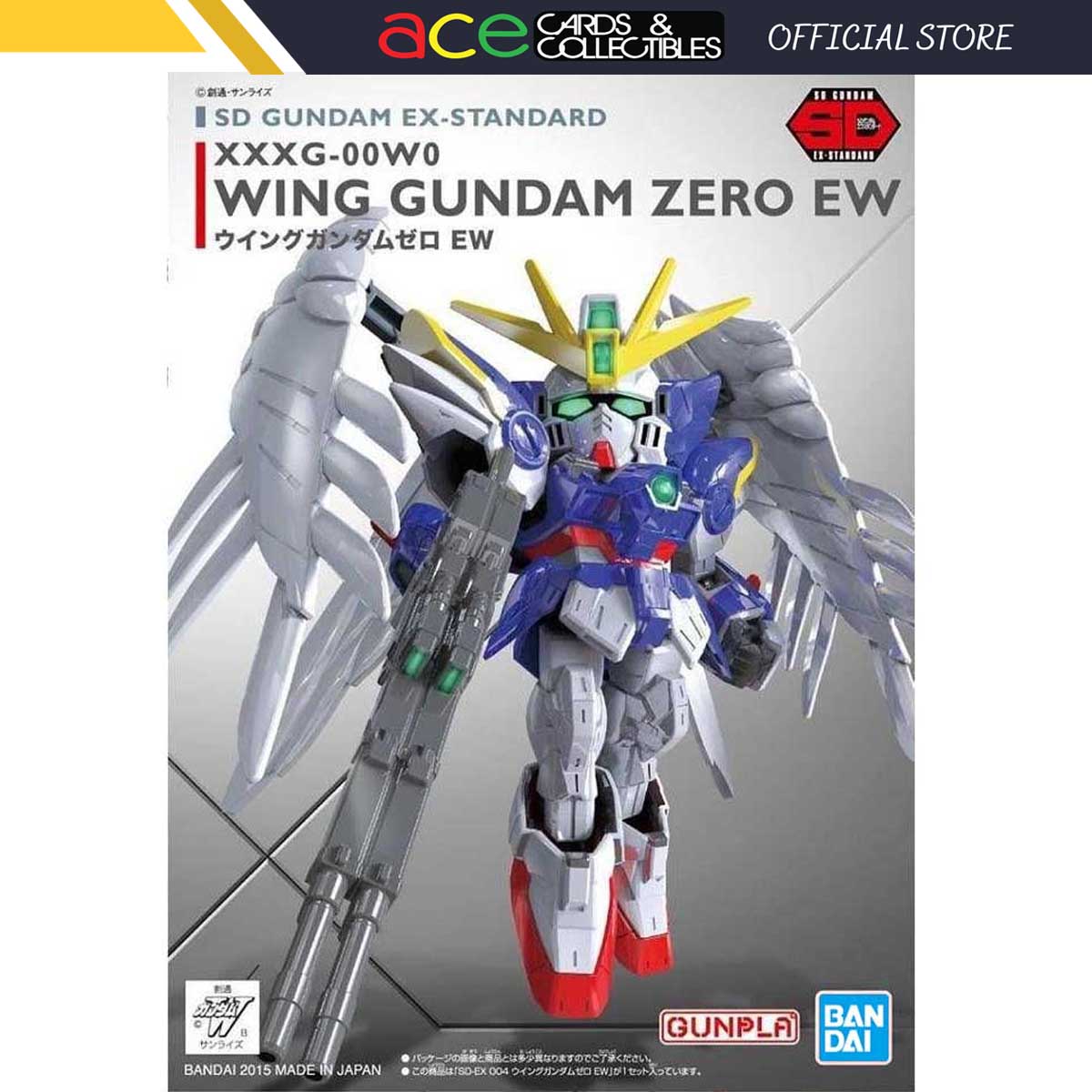 Gunpla SD Gundam EX-Standard 004 Wing Gundam Zero (EW)-Bandai-Ace Cards & Collectibles