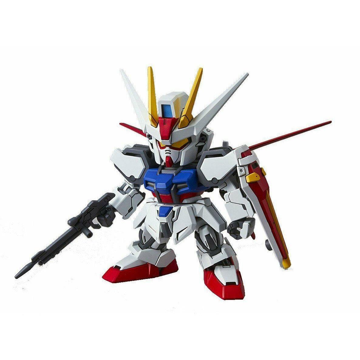 Gunpla SD Gundam EX-Standard Aile Strike Gundam-Bandai-Ace Cards & Collectibles