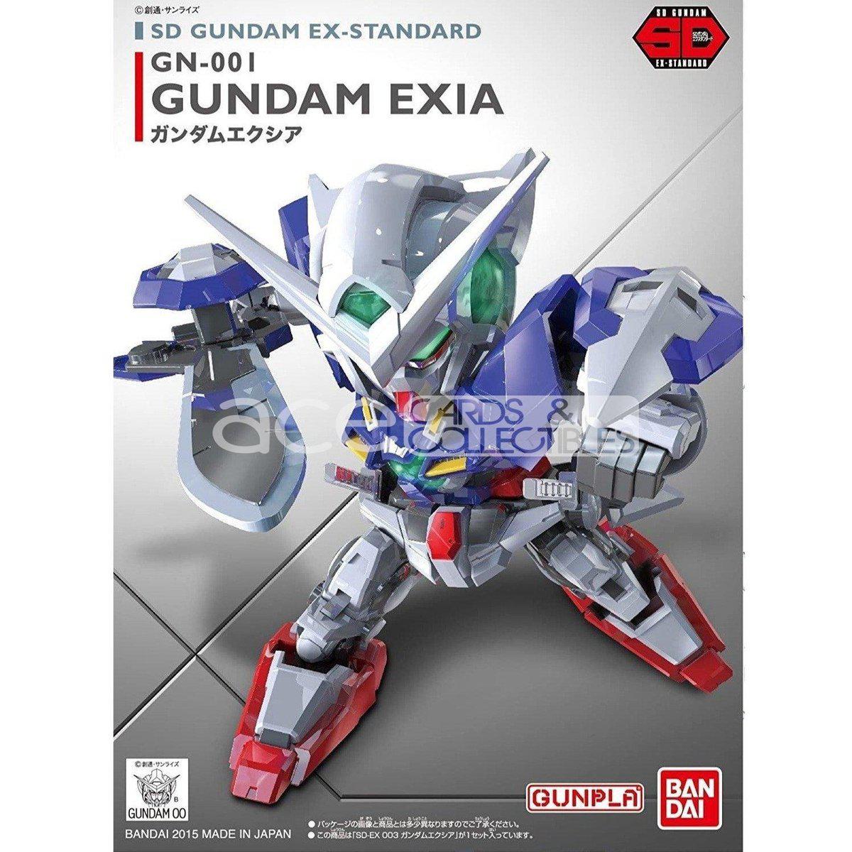 Gunpla SD Gundam EX-Standard Gundam Exia-Bandai-Ace Cards & Collectibles