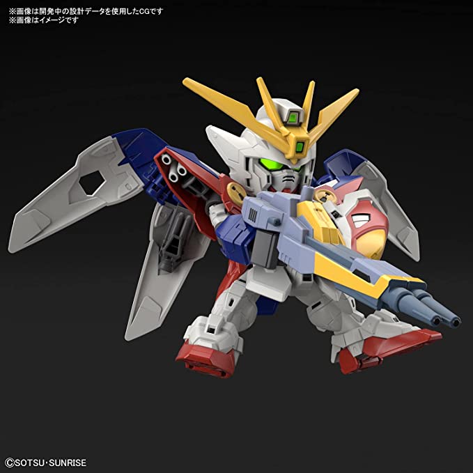 Gunpla SD Gundam EX-Standard Wing Gundam Zero-Bandai-Ace Cards &amp; Collectibles