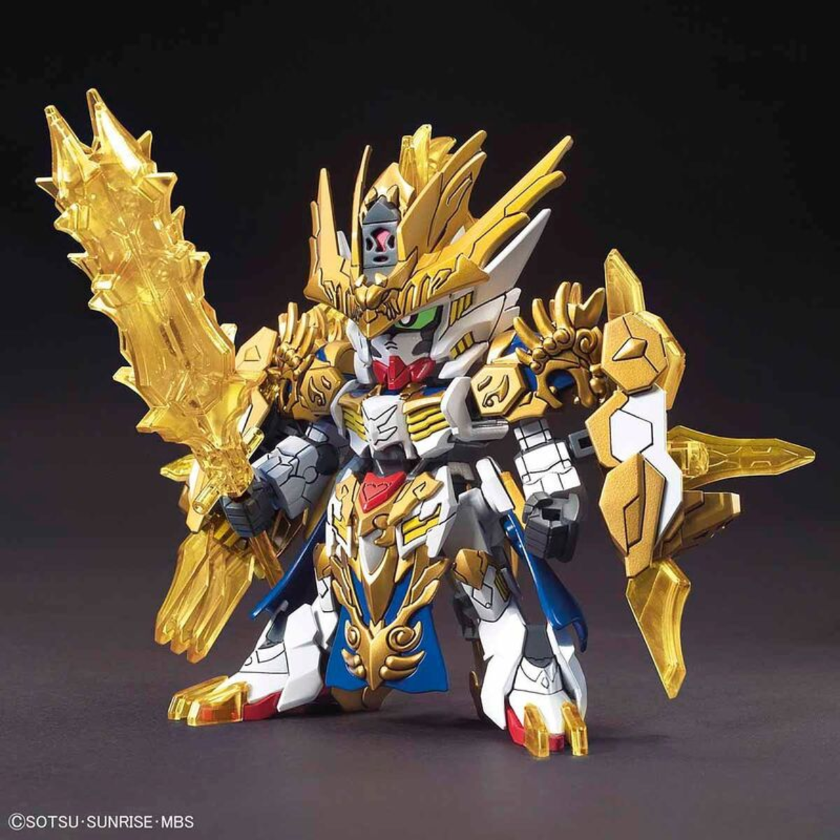 Gunpla SD Sangoku Soketsuden Nu Gundam Barbatos "Ma Chao"-Bandai-Ace Cards & Collectibles