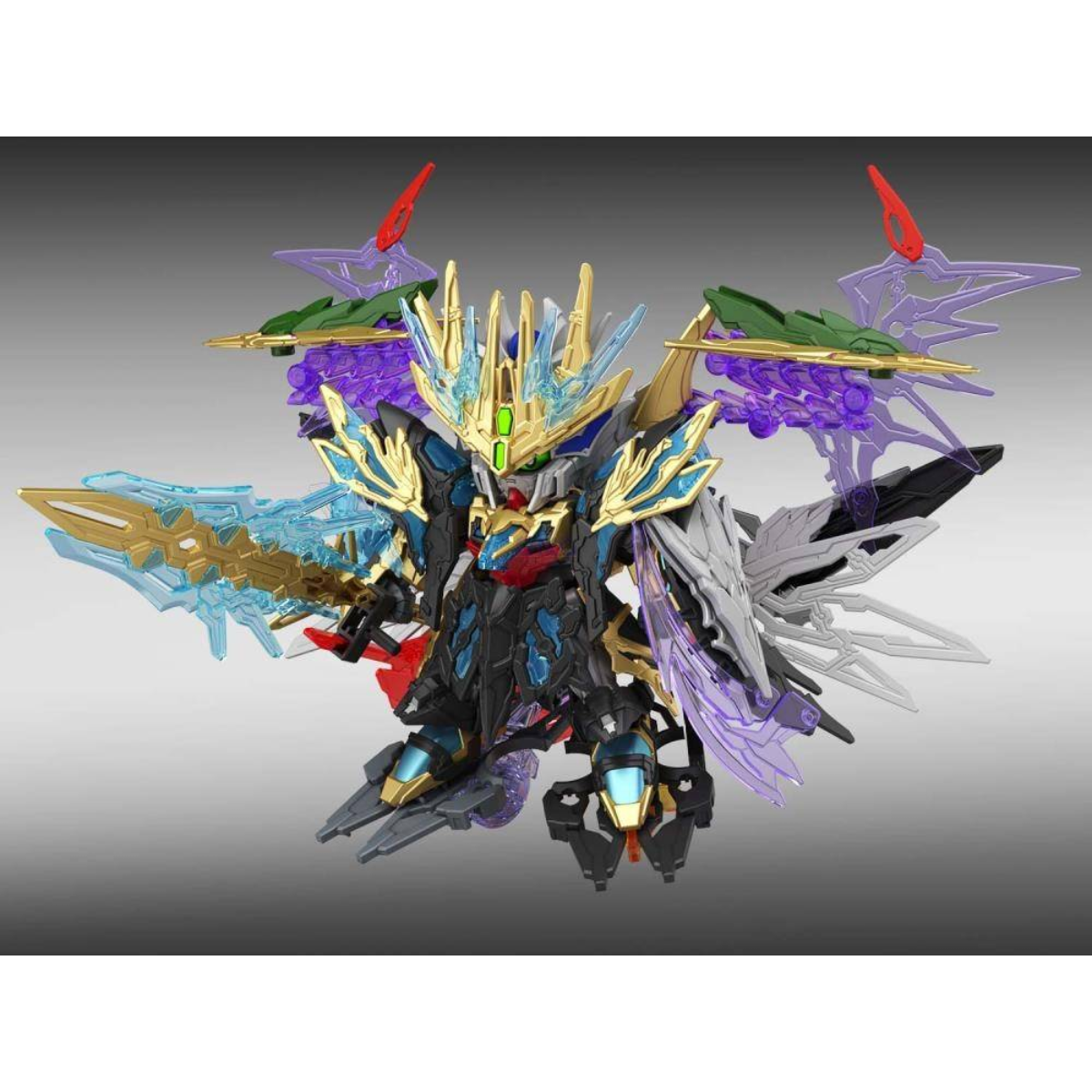 Gunpla SD Sangoku Soketsuden Wing Gundam "Tian Ba Cao Cao"-Bandai-Ace Cards & Collectibles