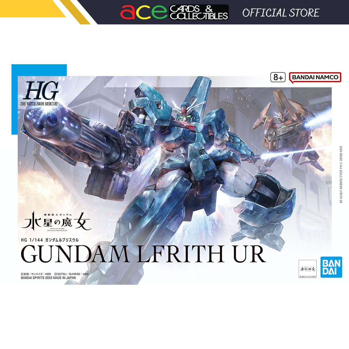HG 1/144 Gundam "Lfrith UR"-Bandai-Ace Cards & Collectibles