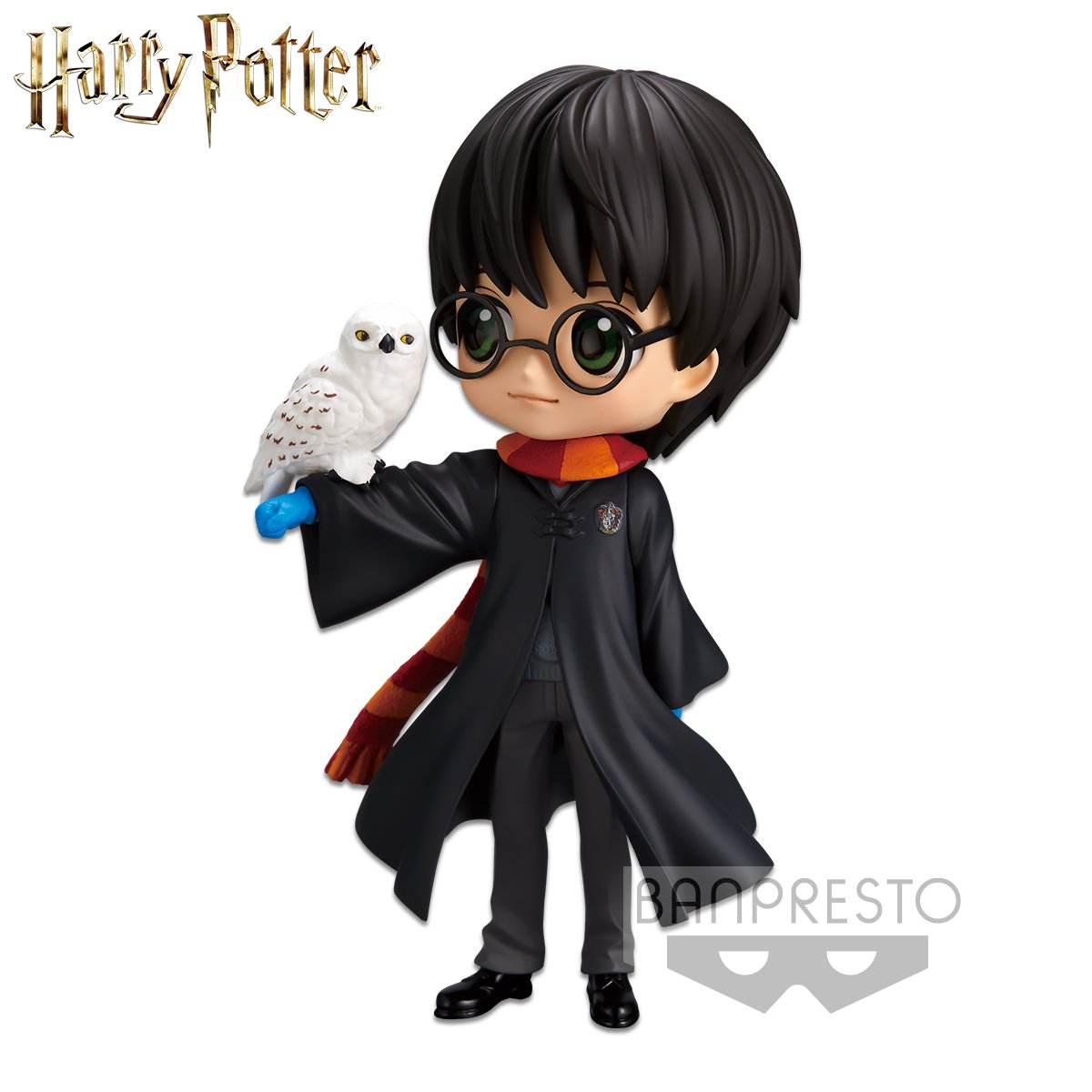 Harry Potter Q Posket-&quot;Harry Potter &amp; Hedwig&quot;- (Ver.A)-Bandai-Ace Cards &amp; Collectibles