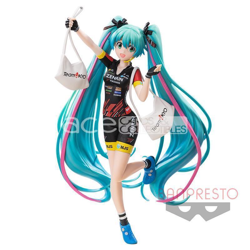 Hatsune Miku Racing Pop Up Parade &quot;Racing Miku 2019 Team UKYO&quot; -Print &amp; Hair- Espresto est-Bandai-Ace Cards &amp; Collectibles
