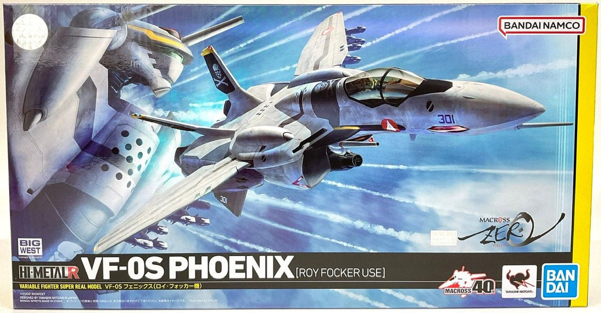 Hi-Metal R VF-0S Phoenix &quot;Roy Focker&quot;-Bandai-Ace Cards &amp; Collectibles