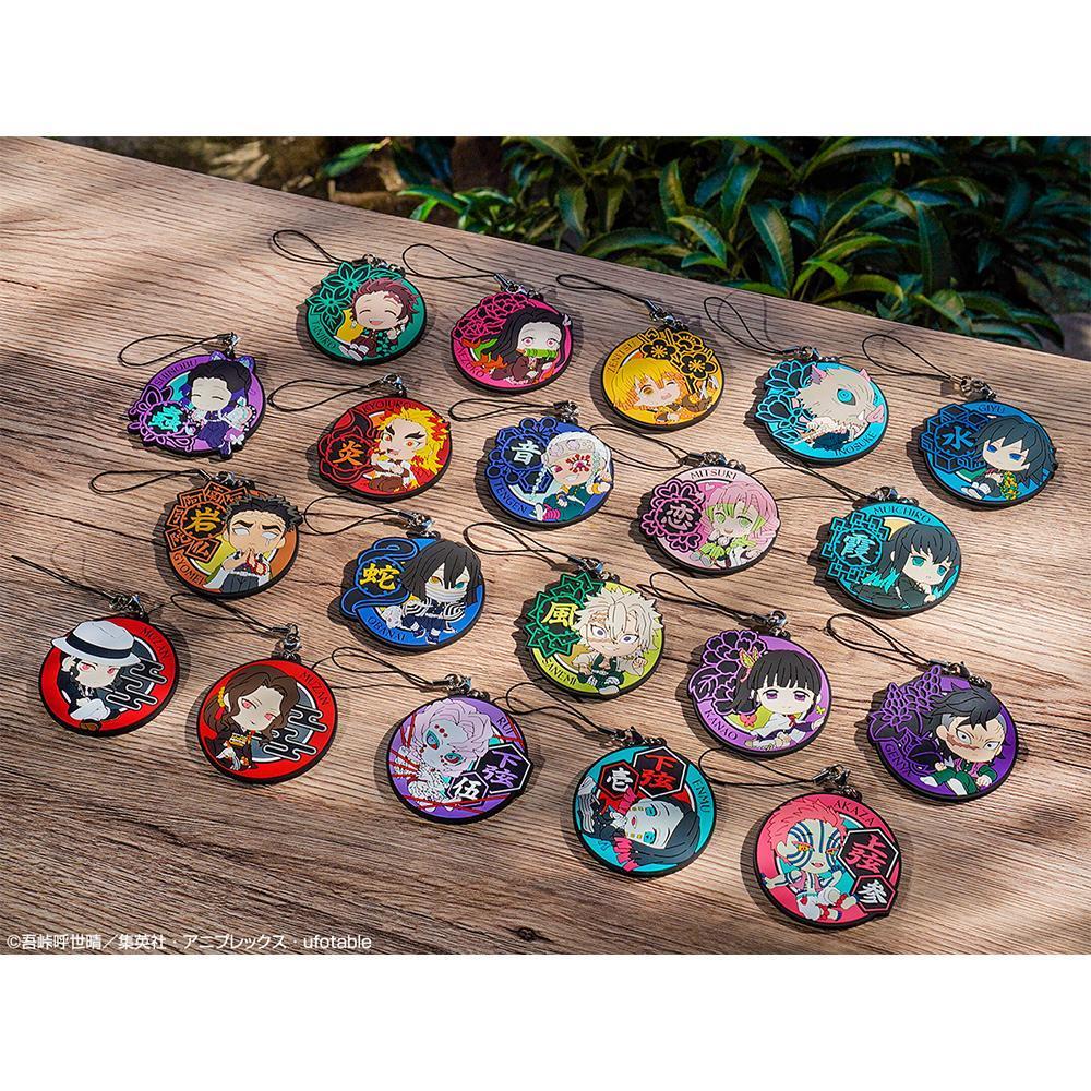 Ichiban Kuji Demon Slayer: Kimetsu no Yaiba Vol. 4 - Become A Stonger Blade Than Anyone- J Prize - Rubber Strap (Random)-Bandai-Ace Cards & Collectibles