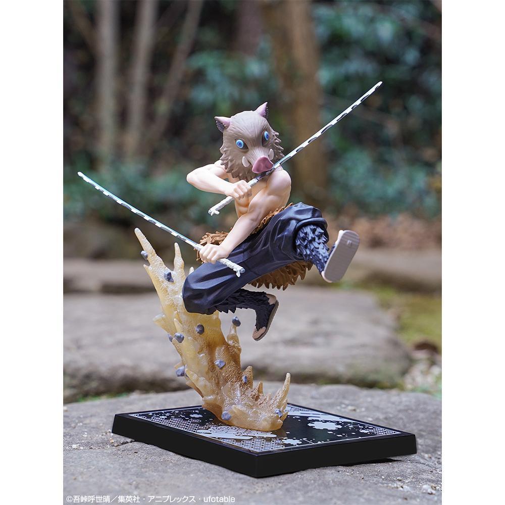 Ichiban Kuji Demon Slayer: Kimetsu no Yaiba Vol. 4 "Prize D - Inosuke Hashibira"-Bandai-Ace Cards & Collectibles