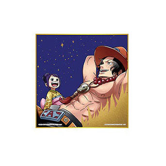 Ichiban Kuji One Piece "Best of Omnibus" H Prize - Memorial Art Board-Zeff & Sanji-Bandai-Ace Cards & Collectibles