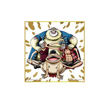 Ichiban Kuji One Piece "Best of Omnibus" H Prize - Memorial Art Board-Zeff & Sanji-Bandai-Ace Cards & Collectibles