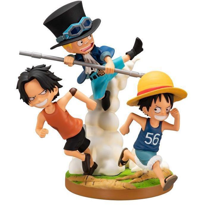 Ichiban Kuji One Piece The Bonds of Brothers "Prize A - Monkey D. Luffy, Portgas D. Ace, Sabo"-Bandai-Ace Cards & Collectibles