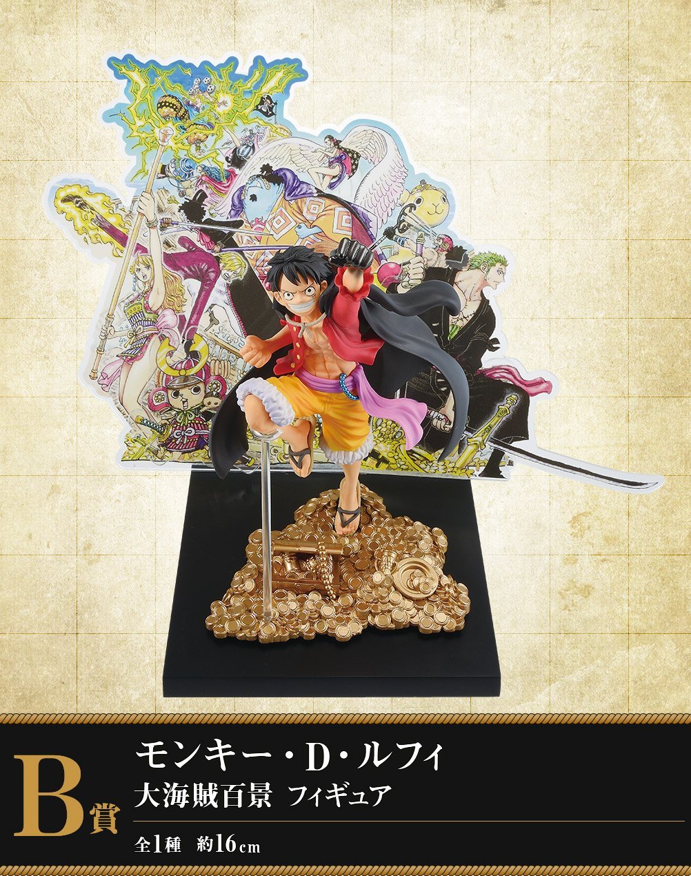 Ichiban Kuji One Piece WT100 Memorial -The 100 Views of Great Pirates Draw by Eiichiro Oda-Bandai-Ace Cards &amp; Collectibles