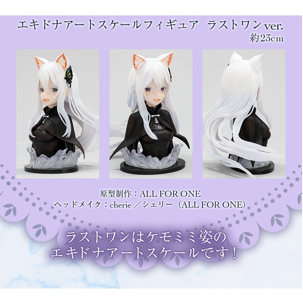 Ichiban Kuji Re: Life in a Different World from Zero -Girls Falling Down in Winter-Bandai-Ace Cards &amp; Collectibles