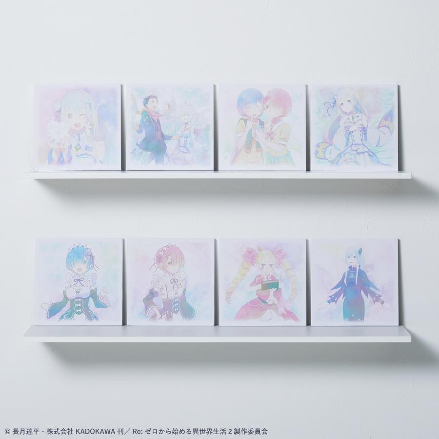 Ichiban Kuji Re Life in a Different World from Zero-May You Have the Blessing of the Spirit- E Prize - Canvas Board-Rem-Bandai-Ace Cards & Collectibles