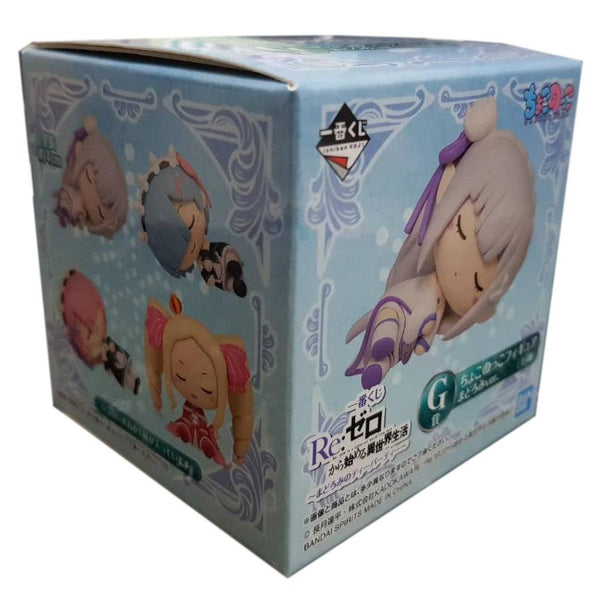 Ichiban Kuji Re: Zero Starting Life in Another World -Madoro Tea Party- "Prize G - Chocokko Figure Madoromi ver. (Random)"-Bandai-Ace Cards & Collectibles