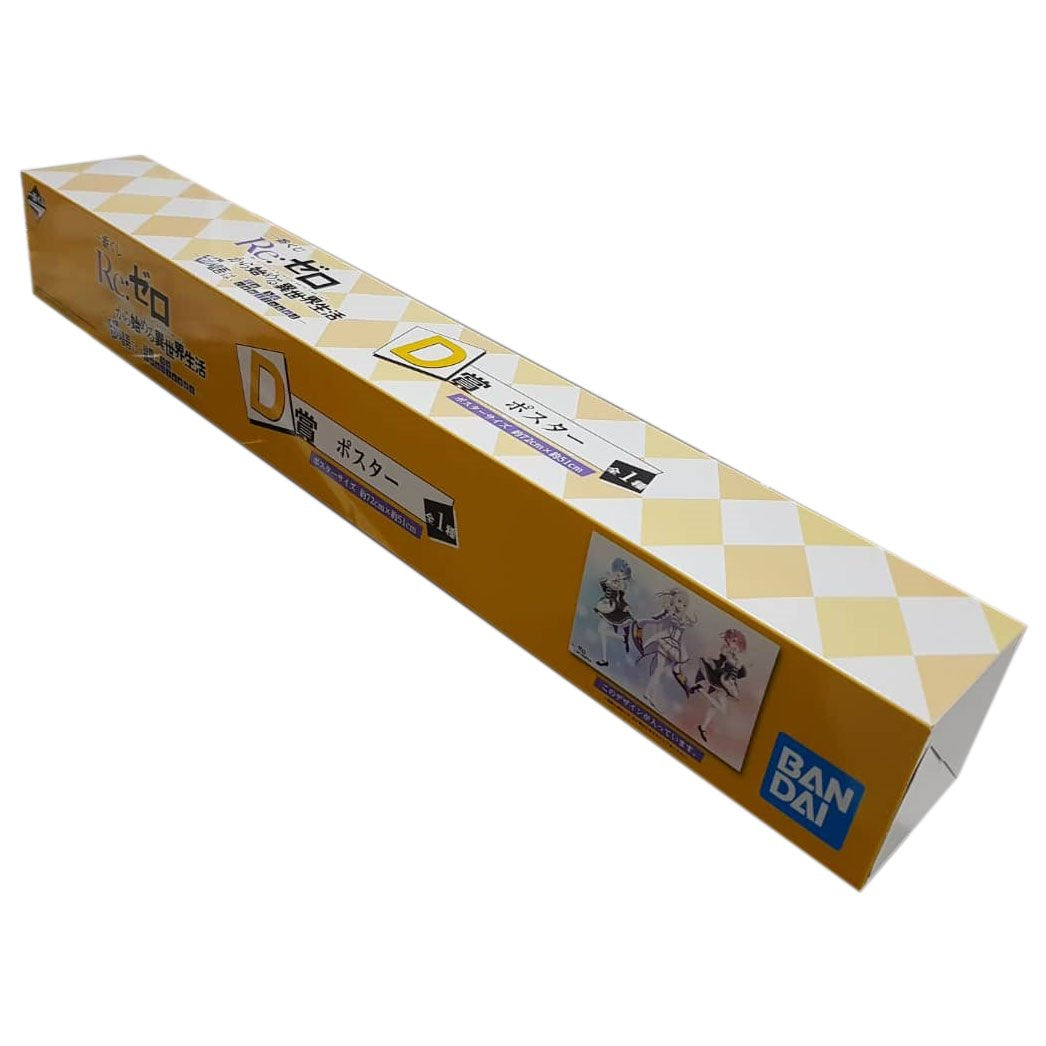 Ichiban Kuji Re: Zero Starting Life in Another World -The Story Is To Be Continued- "Prize D -Poster"-Bandai-Ace Cards & Collectibles