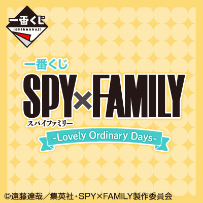 Ichiban Kuji Spy x Family ~Lovely Ordinary Days-Bandai-Ace Cards &amp; Collectibles