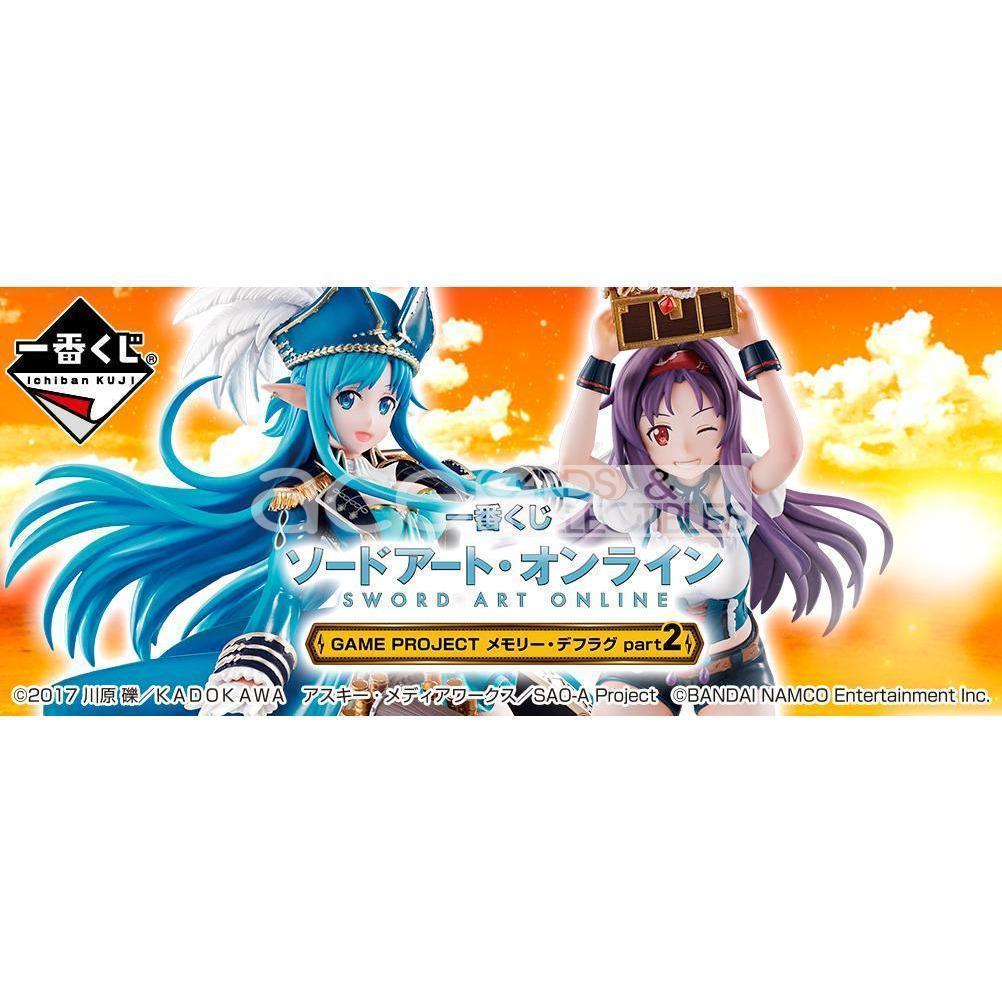 Ichiban Kuji Sword Art Online Project Defrag Part 2 "Prize A - Asuna Figure"-Bandai-Ace Cards & Collectibles
