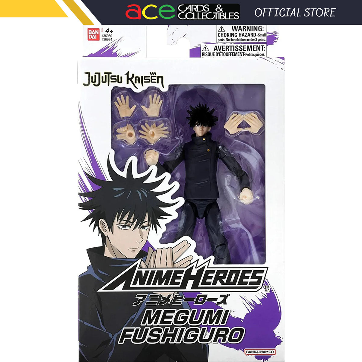 Jujutsu Kaisen Anime Heroes "Fushiguro Megumi" Action Figure-Bandai-Ace Cards & Collectibles