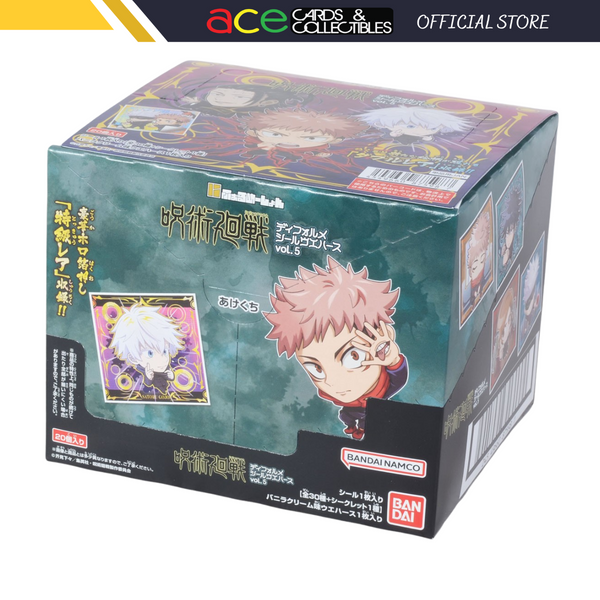 Jujutsu Kaisen Deforme Seal Wafers Vol.5-Whole Box (20packs)-Bandai-Ace Cards & Collectibles